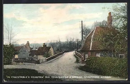 AK Stratford St. Mary, Old Toll House & Bridge