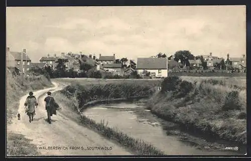 AK Walberswick, Walberswick from S. Southwold