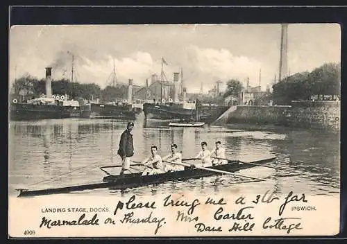 AK Ipswich, Landing Stage, Docks