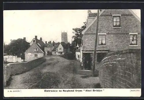 AK Nayland, Entrance to Nayland from Abel Bridge