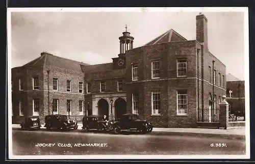 AK Newmarket, Jockey Club with Parked Cars