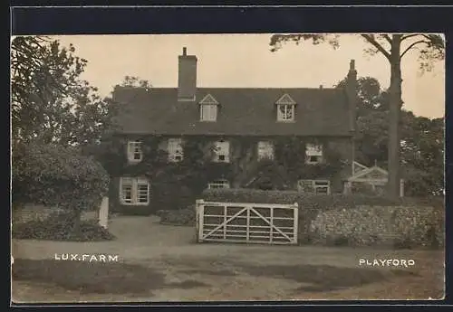 AK Playford, Lux. Farm Gate