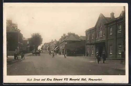 AK Newmarket, High Street and King Edward VII Memorial Hall