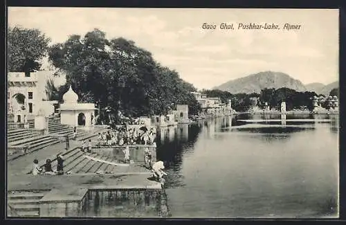 AK Ajmer, Gaoo Ghat, Pushkar-Lake