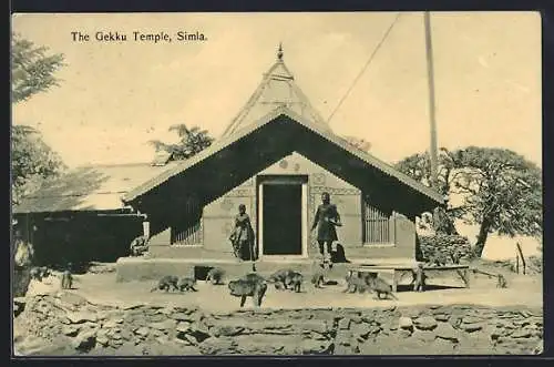 AK Simla, The Gekku Temple