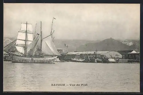 AK Batoum, Vue du Port