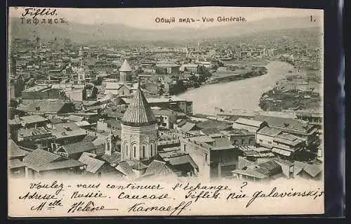 AK Tiflis, Vue Générale