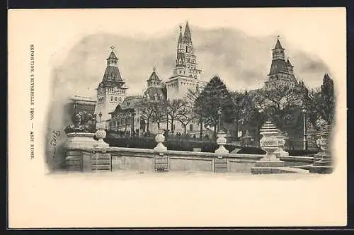 AK Paris, Exposition universelle de 1900, Asie Russe