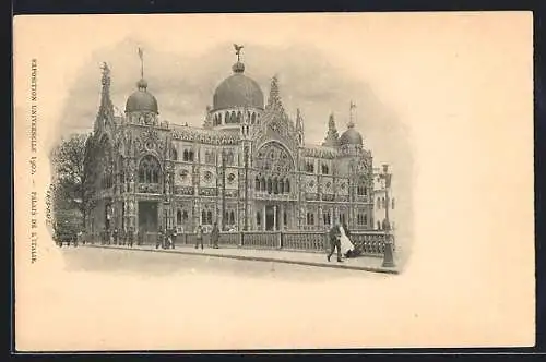 AK Paris, Exposition universelle de 1900, Palais de l`Italie