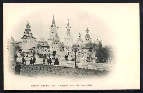 AK Paris, Exposition Universelle 1900, Section Russe au Trocadero