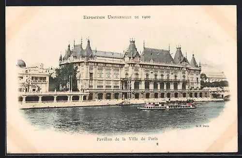 AK Paris, Exposition universelle de 1900, Pavillon de la Ville de Paris