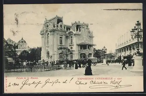 AK Paris, Exposition universelle de 1900, Palais de la Femme, Palast der Frau