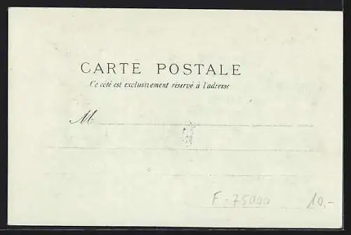 AK Paris, Exposition universelle de 1900, République Sud Africaine, Ausstellungsgebäude Südafrika