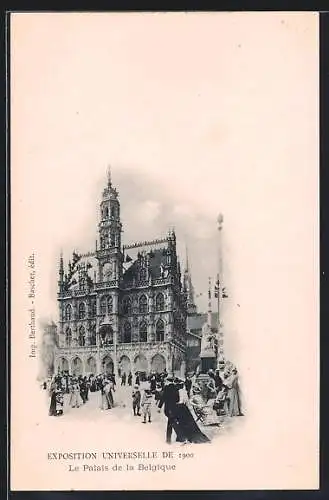 AK Paris, Exposition universelle de 1900, Le Palais de la Belgique