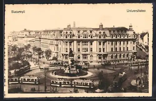AK Bucuresti, Universitatea, Strassenbahn