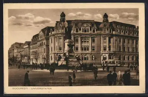 AK Bucuresti, Universitatea, Strassenbahn