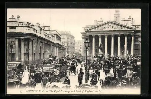 AK London, The Royal Exchange and Bank of England