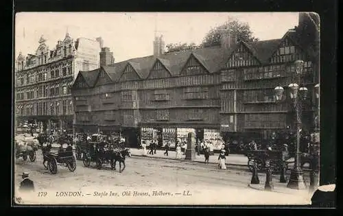 AK London, Staple Inn, Old Houses, Holborn