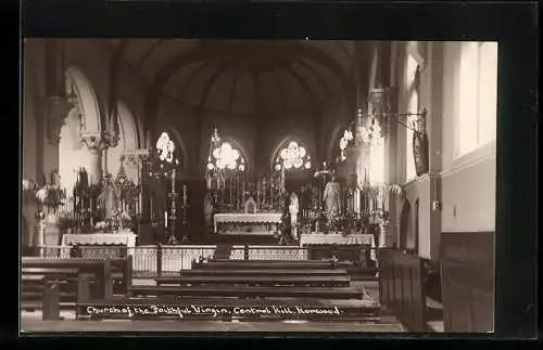 AK Norwood /London, Church of the Faithful Virgin