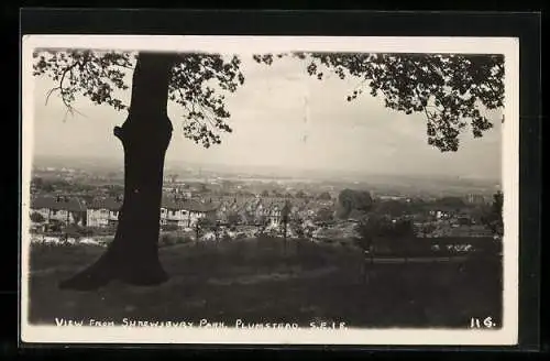 AK Plumstead /London, View from Shrewsbury Park