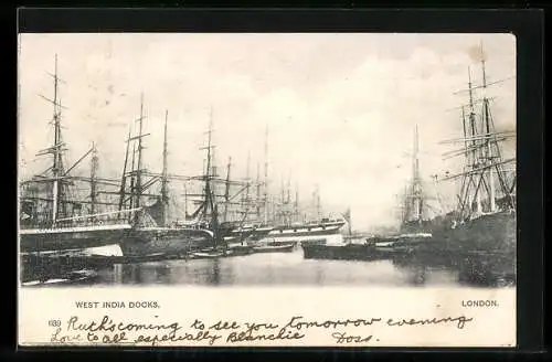 AK London, West India Docks