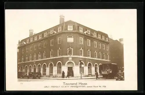 AK London, Townsend House, Girls` Friendly Society Headquarters