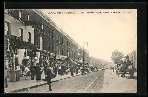 AK Bermondsey, Blackburn`s Terrace, Southwark Park Road