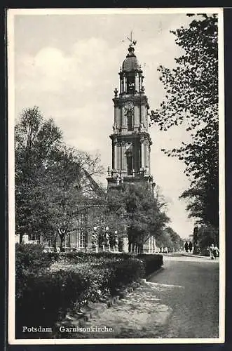 AK Potsdam, Partie an der Garnisonkirche