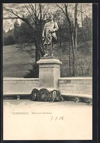 AK Eisenach / Thüringen, Bismarck-Denkmal