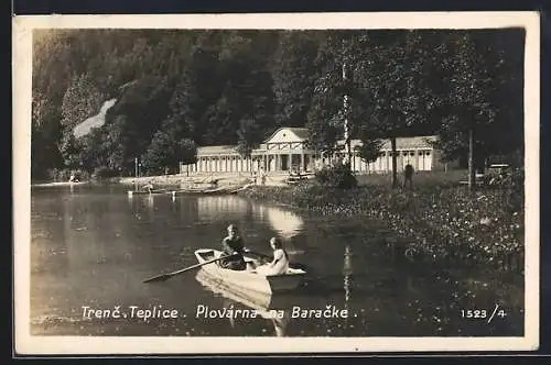 AK Trenc Teplice, Plovárna na Baracke