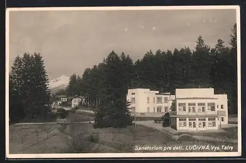 AK Lucivna /Vys. Tatry, Sanatorium pre deti