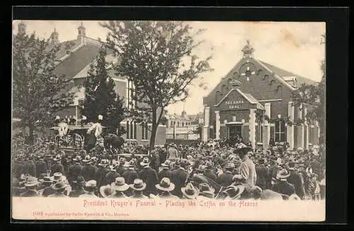 AK Pretoria, President Kruger`s Funeral