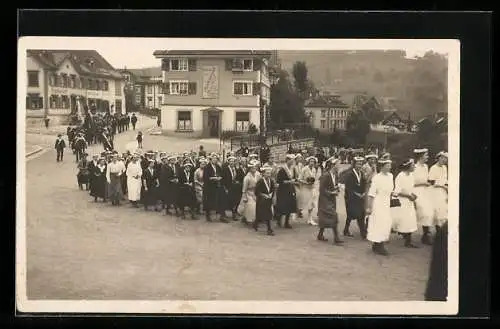 AK Herisau, Umzug vorbei am Restaurant Bierhof