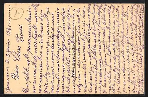 AK Guémené-Penfao, Le Calvaire et l`avenue de l`ancienne Gare