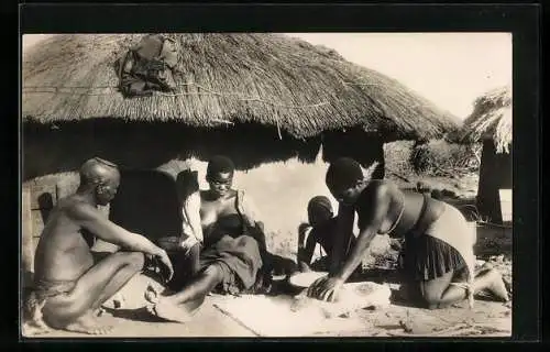 AK Matabele /Simbabwe, Natives at Home