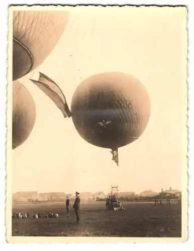 Fotografie Ausstellung Leipzig, Gas-Ballon Leipziger Messe mit 