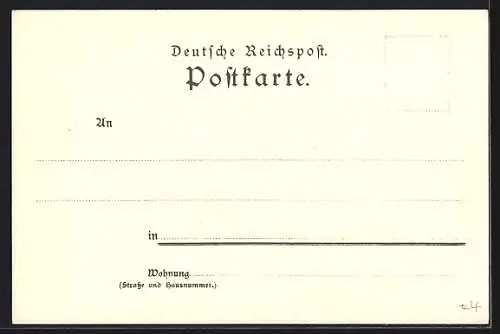 Künstler-AK Heinrich Kley: Hamburg-St.Pauli, Heinrich Kley: Fährhaus St. Pauli