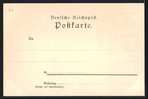 Künstler-AK Heinrich Kley: Hamburg, Hafenansicht