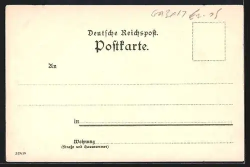 Künstler-AK Heinrich Kley: Hamburg, Schiffer bei der Arbeit hinter dem alten Waisenhaus