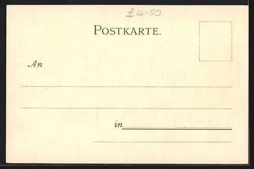 Künstler-AK Heinrich Deuchert: Kochel am See, Kochelsee
