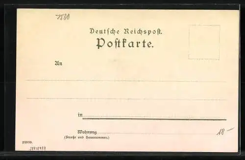 Künstler-AK Heinrich Kley: Karlsruhe, Parktor und zwei Frauen mit Fahrrädern