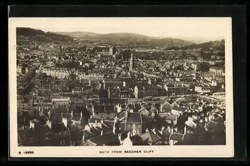 AK Bath, View from Beechen Cliff