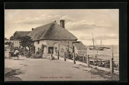 AK Porlock, Cottages at Porlock Weir