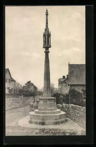 AK Stratton-on-the-Fosse, War Memorial Cross