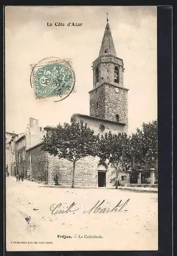AK Fréjus, La Cathédrale