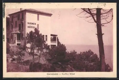 AK Cavalaire, SurMer Hôtel avec vue sur la mer et la forêt