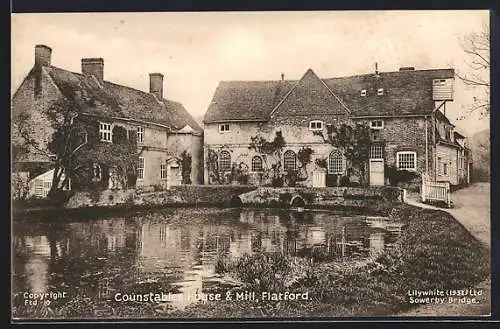 AK Flatford, Counstables House and Mill