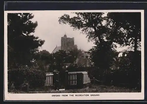 AK Orford, View from the Recreation Ground