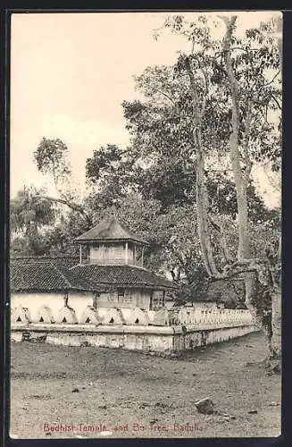 AK Badulla, Buddhist Temple and Bo Tree