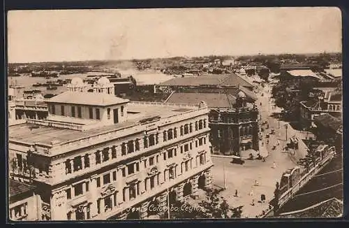 AK Colombo, The town seen from the fort